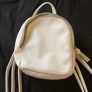 White Mini Backpack